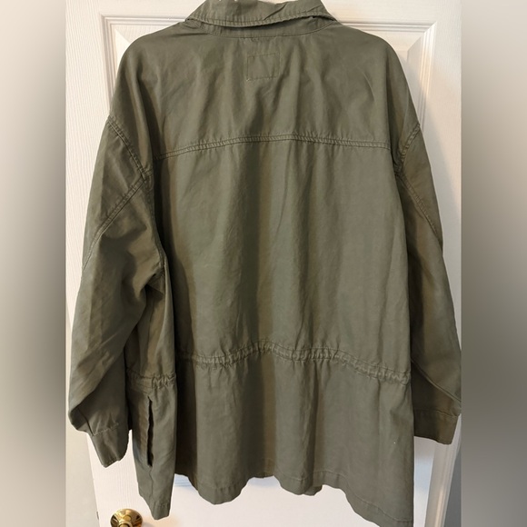 Old Navy 3X Green Utility Jacket 🖼️ New Without Tags - Picture 6 of 8